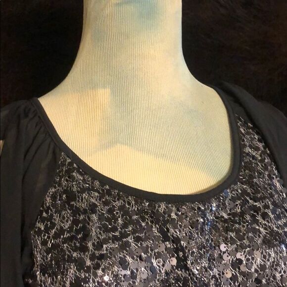 American glamour badgley mischka top L (3232) - Picture 2 of 9